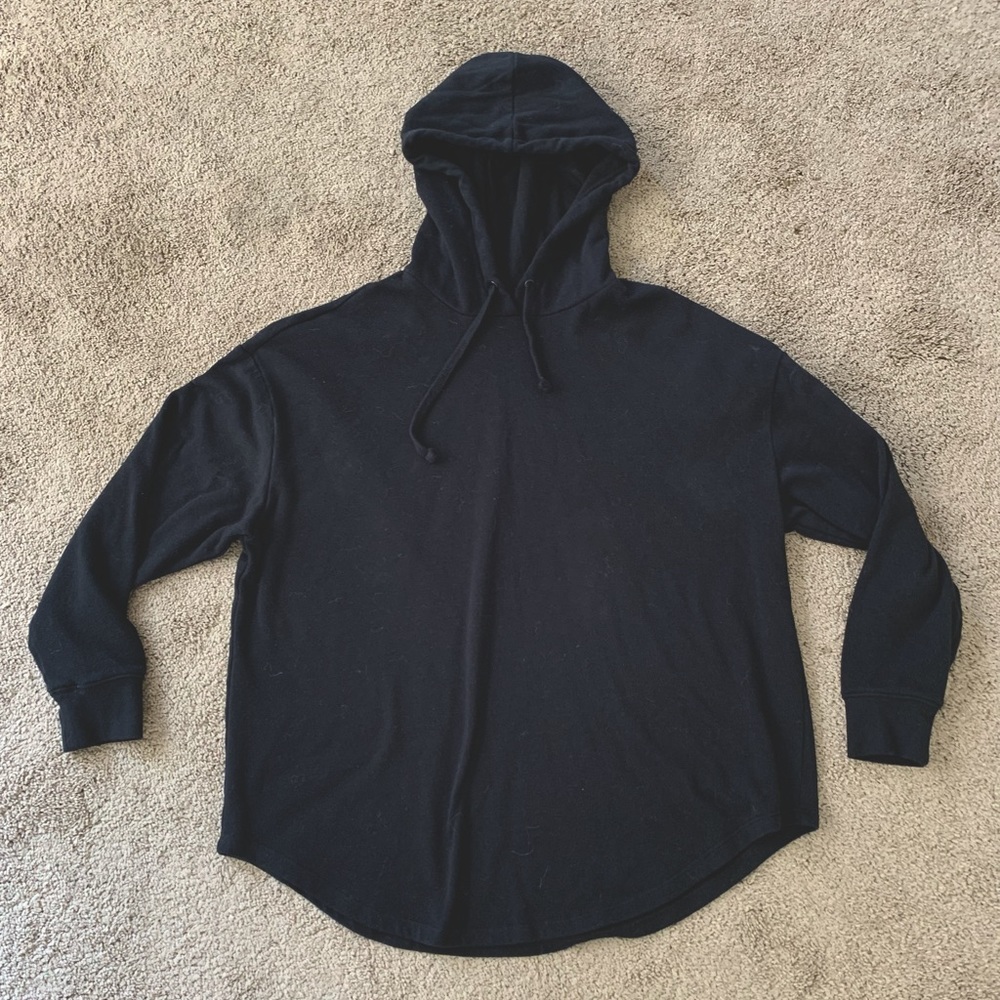 Last chance! TORRID black long sleeve lightweight hooded sweatshirt